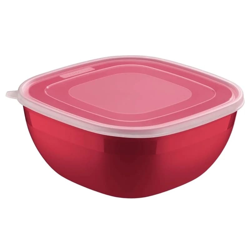 Pote Recipiente Tramontina Cuadrado 2000 ML Mixcolor