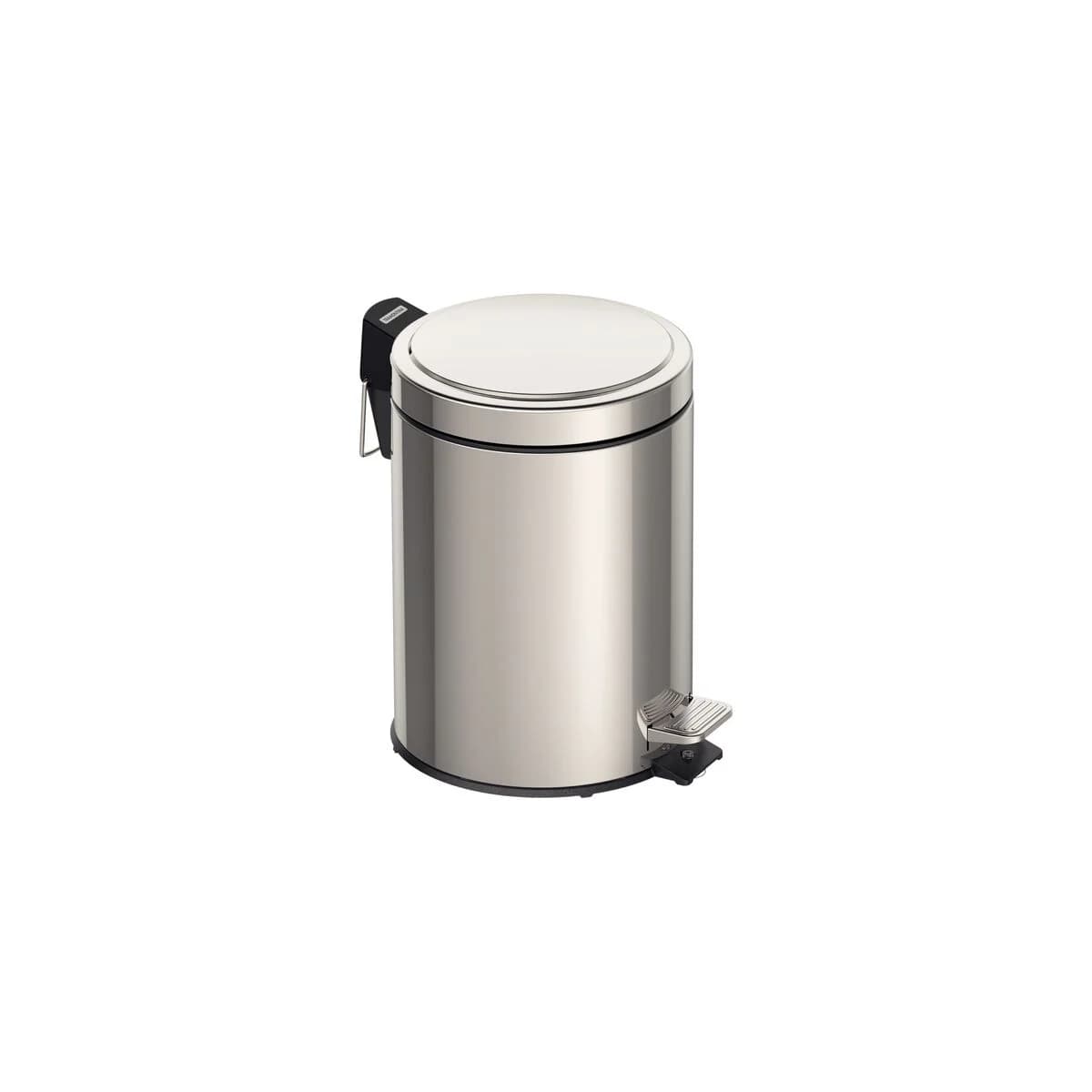 Basurero de Acero Inoxidable con Pedal Brasil 5 L Tramontina — imagen 1 de 4
