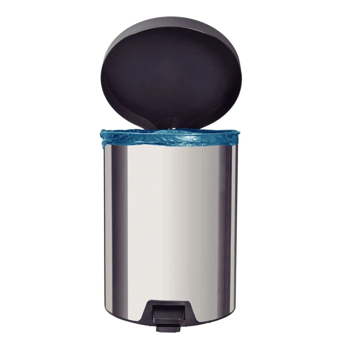 Basurero con Pedal New Tramontina Acero Inoxidable 5 Litros — miniatura 3