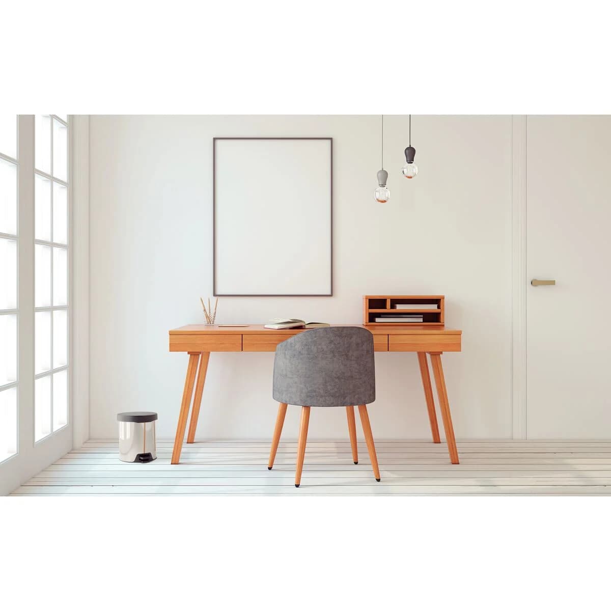 Basurero con Pedal New Tramontina Acero Inoxidable 5 Litros — miniatura 6