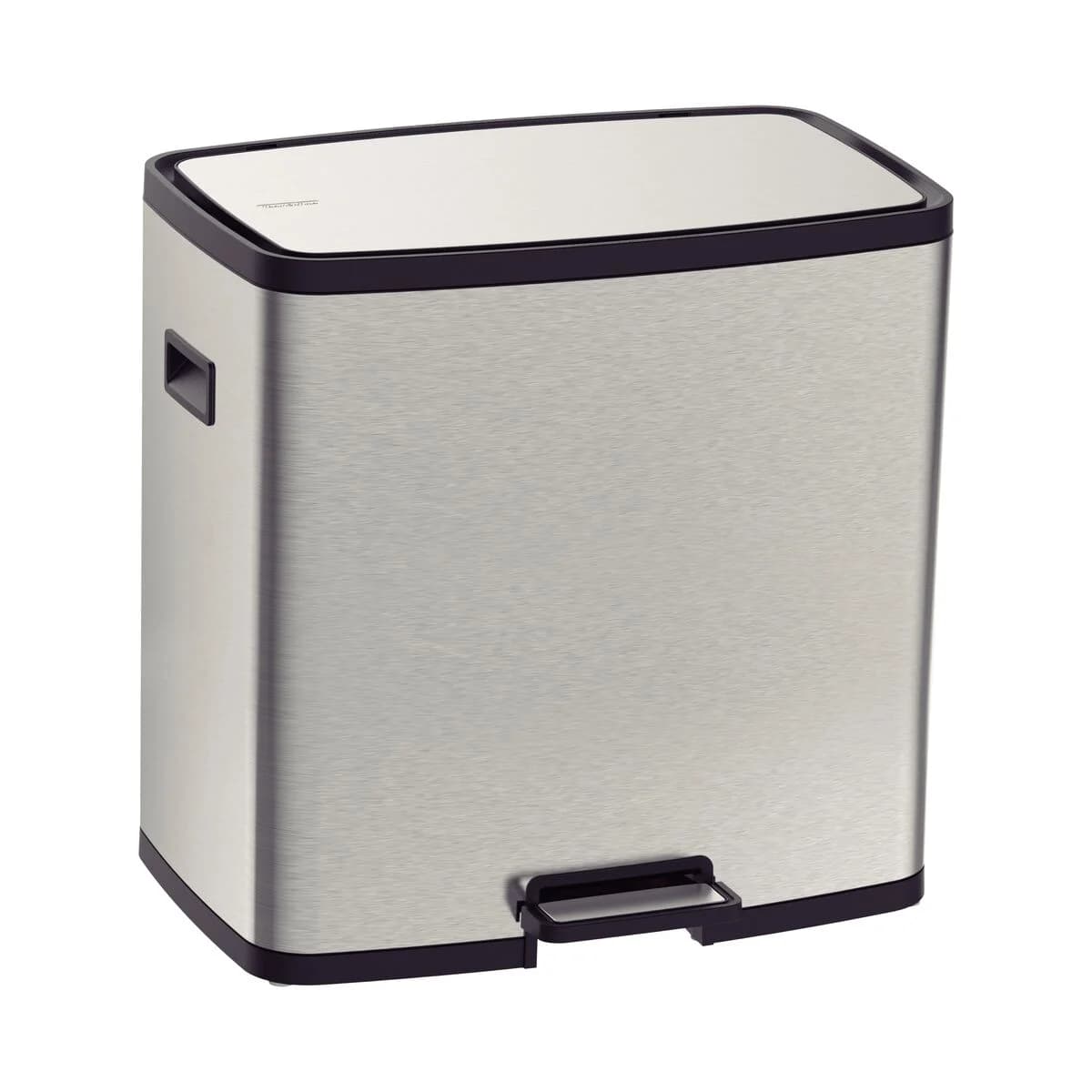 Basurero en Acero Inox Pedal Tramontina Octos 15+15 litros — imagen 1 de 4