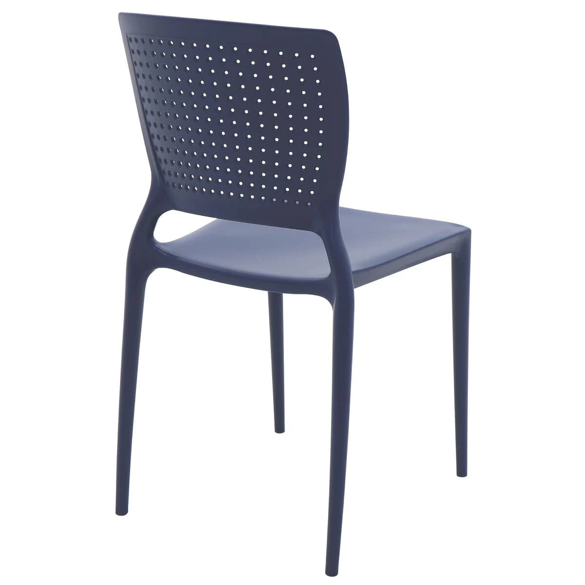 Silla Tramontina Safira en Polipropileno Fibra Vidrio Azul — miniatura 2
