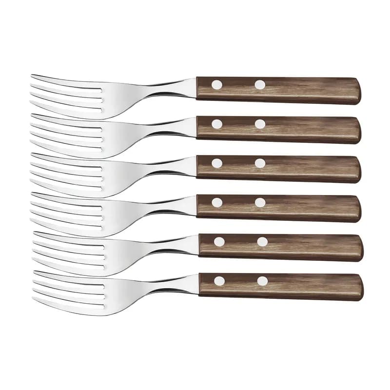 Tenedor De Mesa Polywood Tramontina Acero Inox X6 Unid. — imagen 1 de 4