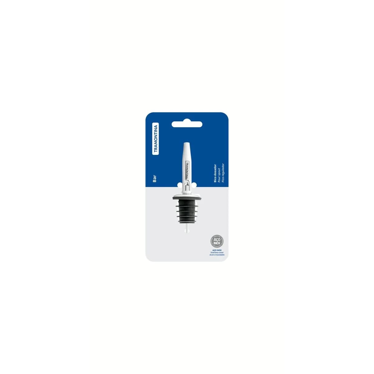 Pico Vertedor Para Botella Barman Tramontina Acero Inox — miniatura 2