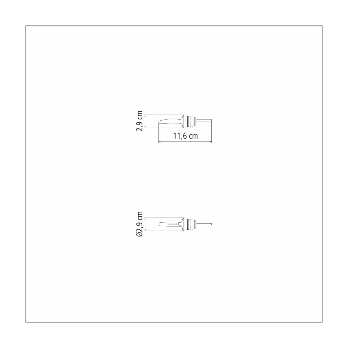 Pico Vertedor Para Botella Barman Tramontina Acero Inox — miniatura 3
