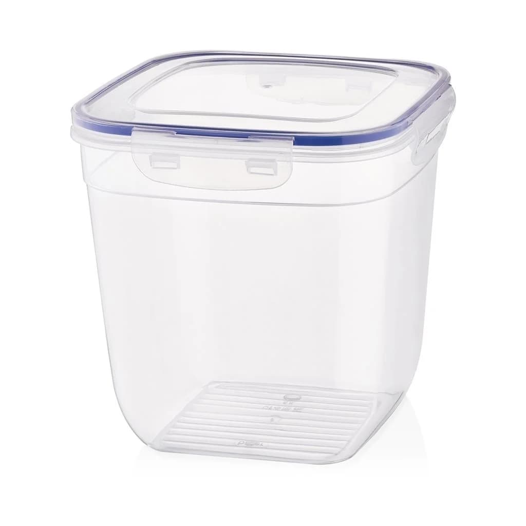 Contenedor Recipiente Hermetico Cuadrado 1100 Ml Bager — imagen 1 de 1
