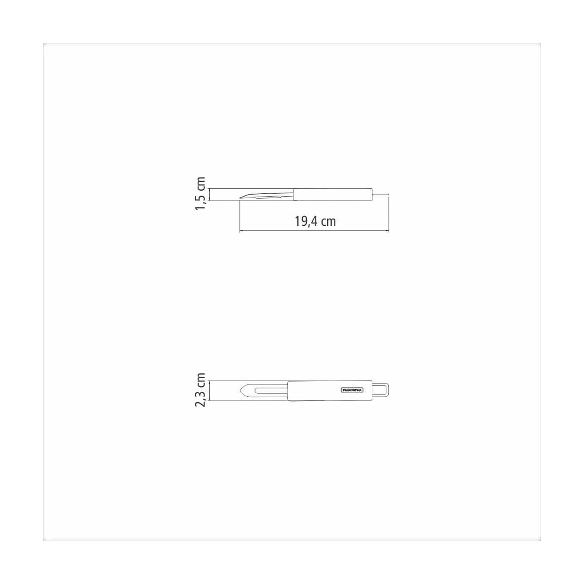 Pela Papas Tramontina Acero Inoxidable Pelador Marffim — miniatura 3