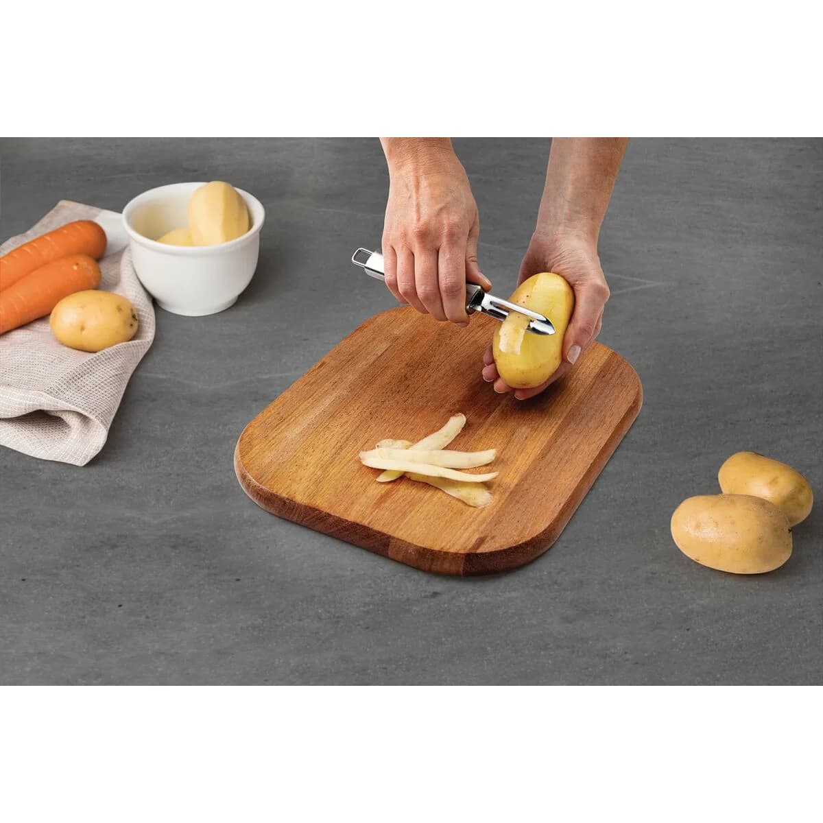 Pela Papas Tramontina Acero Inoxidable Pelador Marffim — miniatura 5