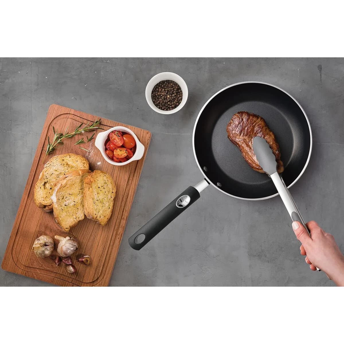 Pinza Multiuso Tramontina Molde De Silicona Acero Inox 35 Cm — miniatura 4