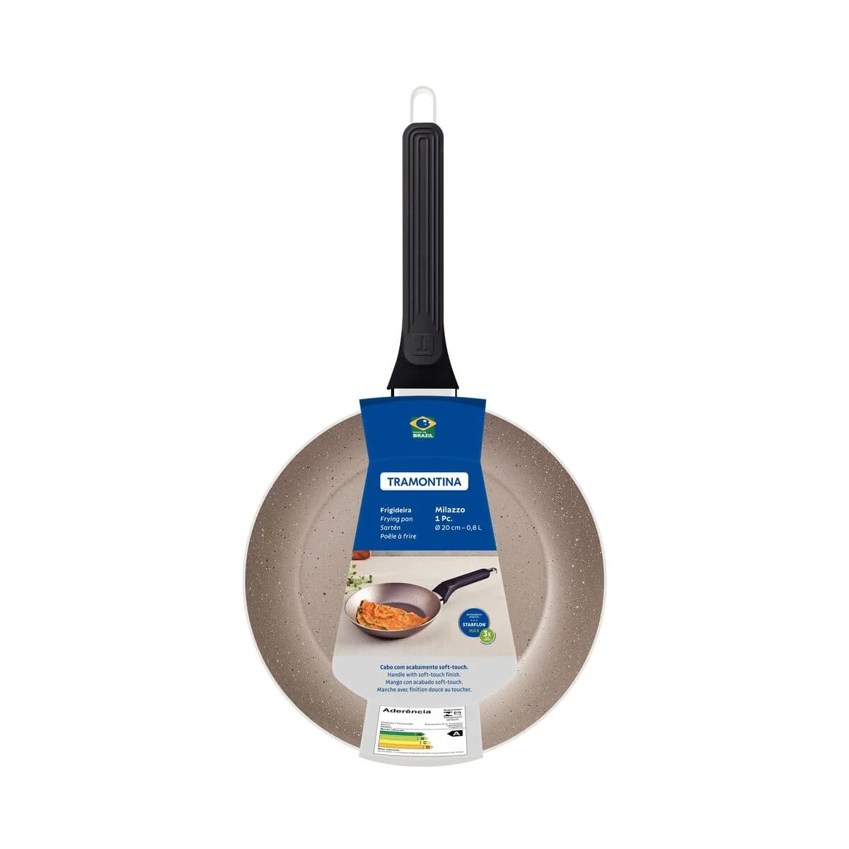 Sarten Tramontina Milazzo Teflon Antiadherente 20 Cm — miniatura 2