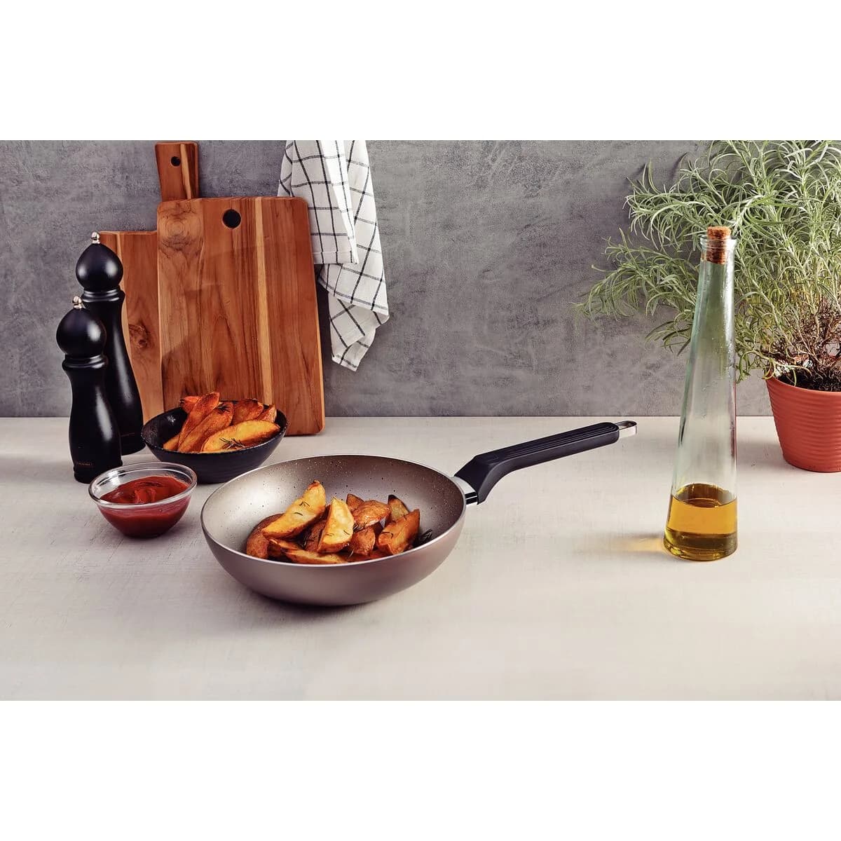 Sarten Honda Tramontina Milazzo Teflon Antiadherente 24 Cm — miniatura 5