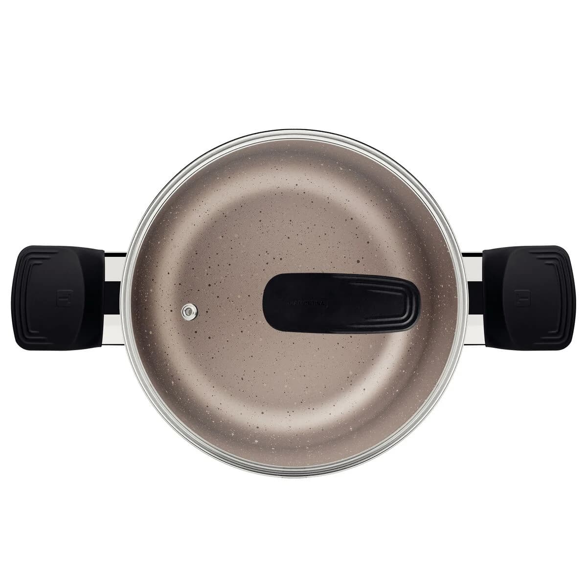 Cacerola Olla Tramontina Milazzo Antiadher 28 Cm 8 Litros — miniatura 4
