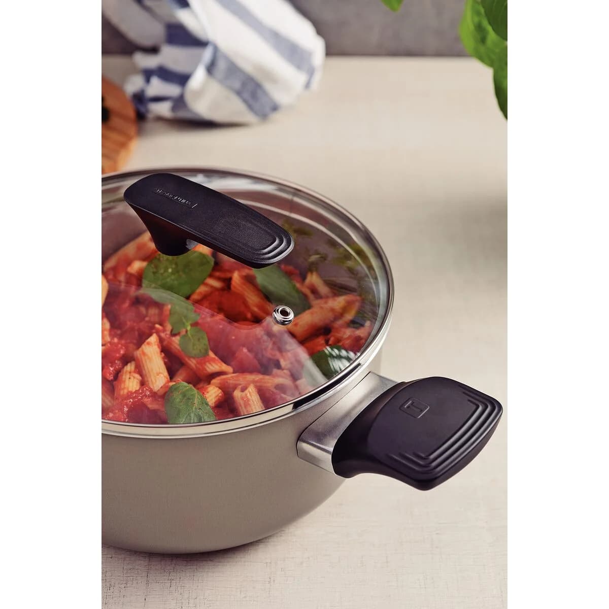 Cacerola Olla Tramontina Milazzo Antiadher 28 Cm 8 Litros — miniatura 6