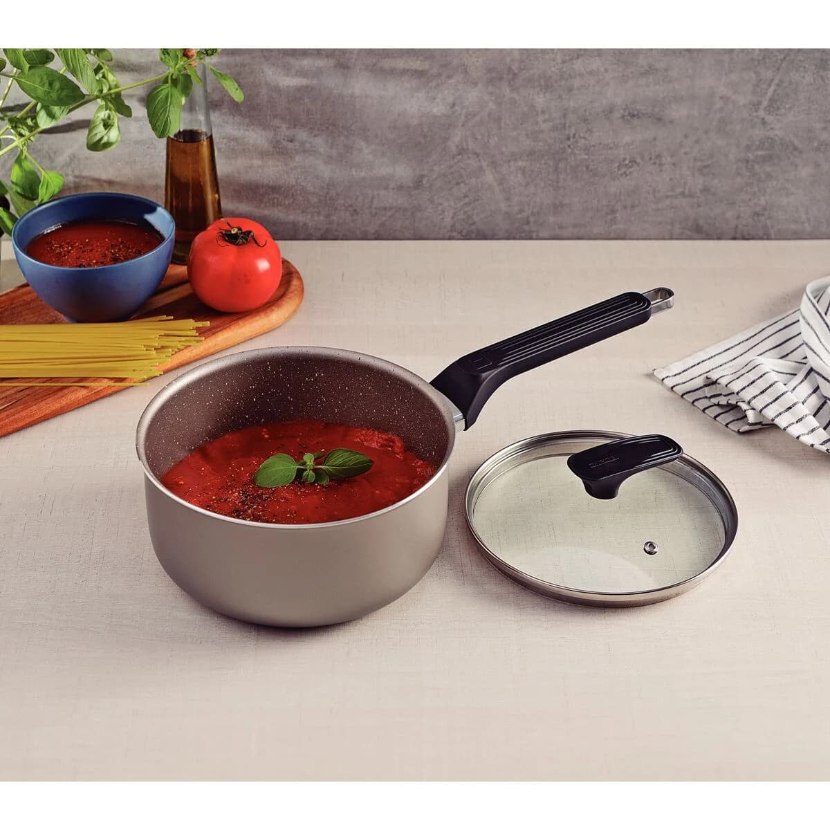 Cacerola Olla Tramontina Milazzo Antiadher 20 Cm 2,9 Litros — miniatura 5
