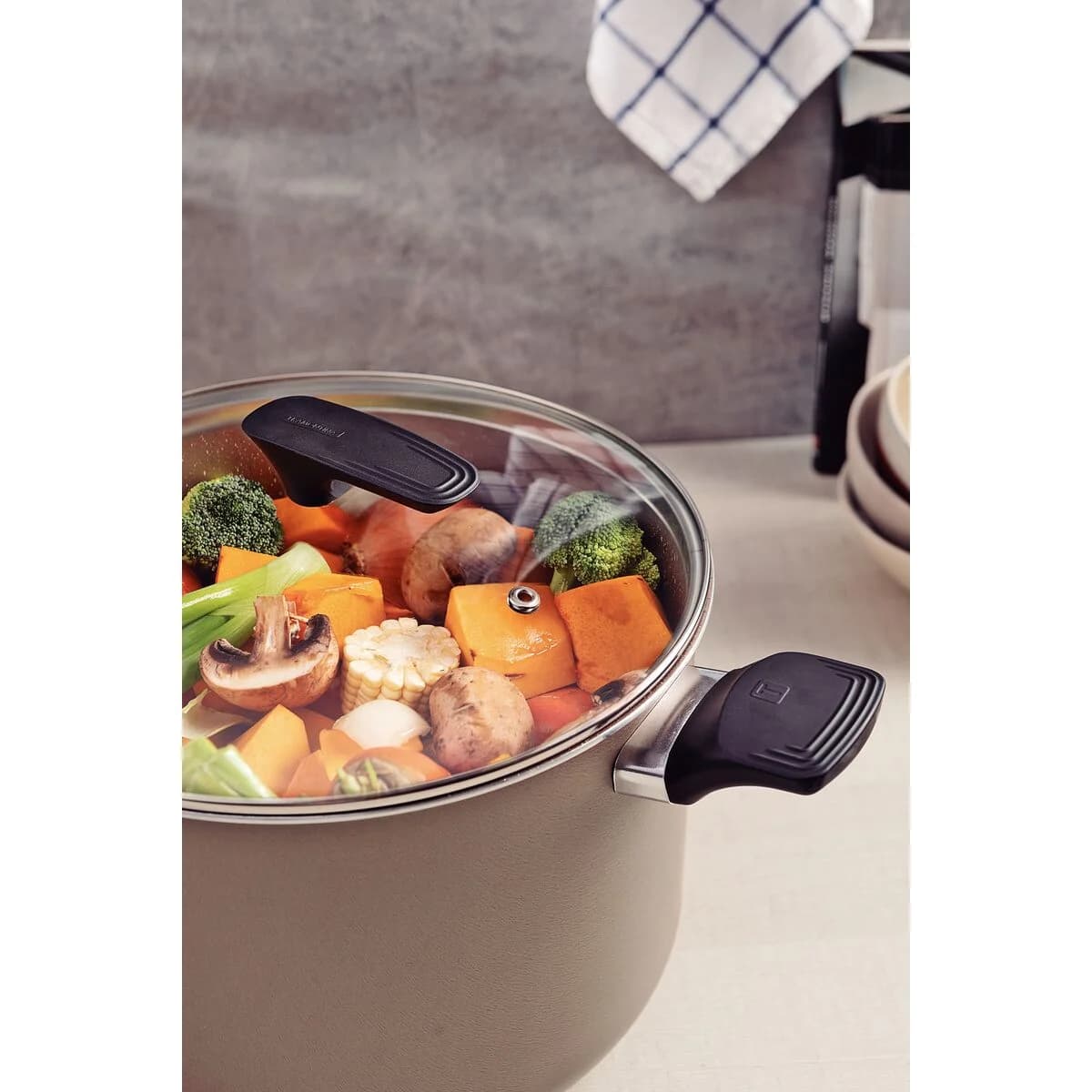 Olla Tramontina Milazzo Teflon Antiadher 26 Cm 9,6 Litros — miniatura 5