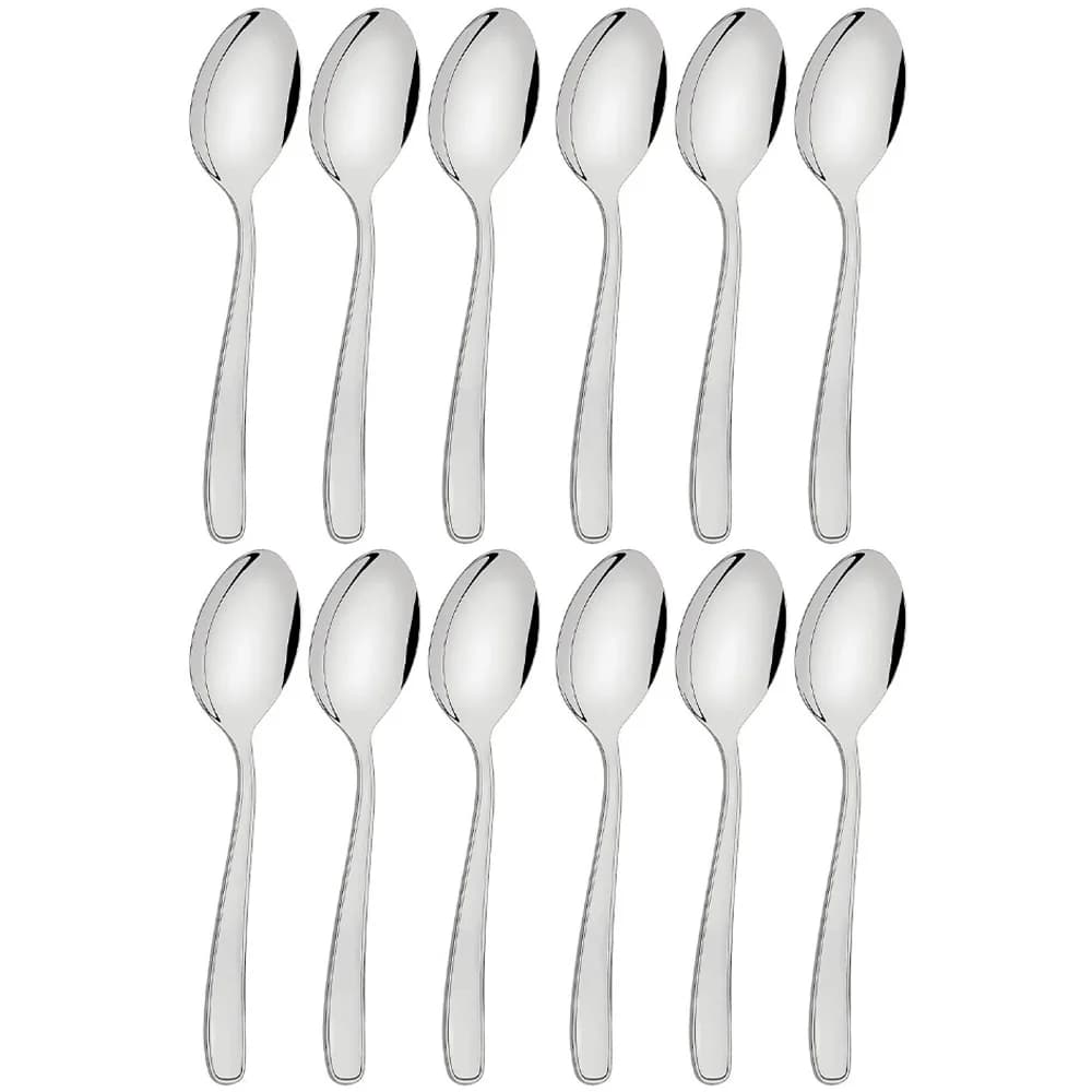 Cuchara De Mesa Tramontina Acero Inox Meresias X12 Unid. — imagen 1 de 2