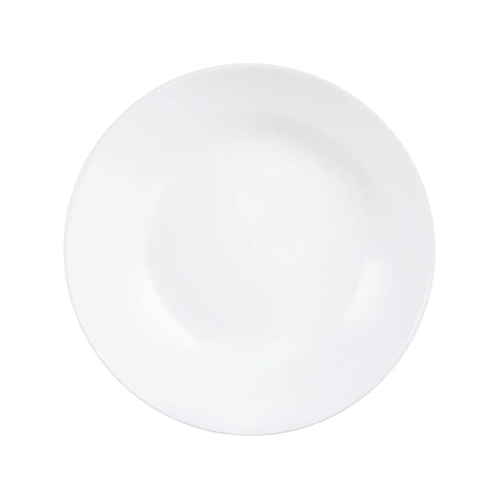 Plato Hondo Vidrio Blanco Luminarc Diwali 20 Cm X6 Unid — miniatura 2