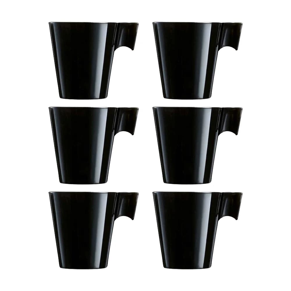 Taza De Vidrio Luminarc 80 Ml Flashy Expresso X6 Unid — imagen 1 de 2