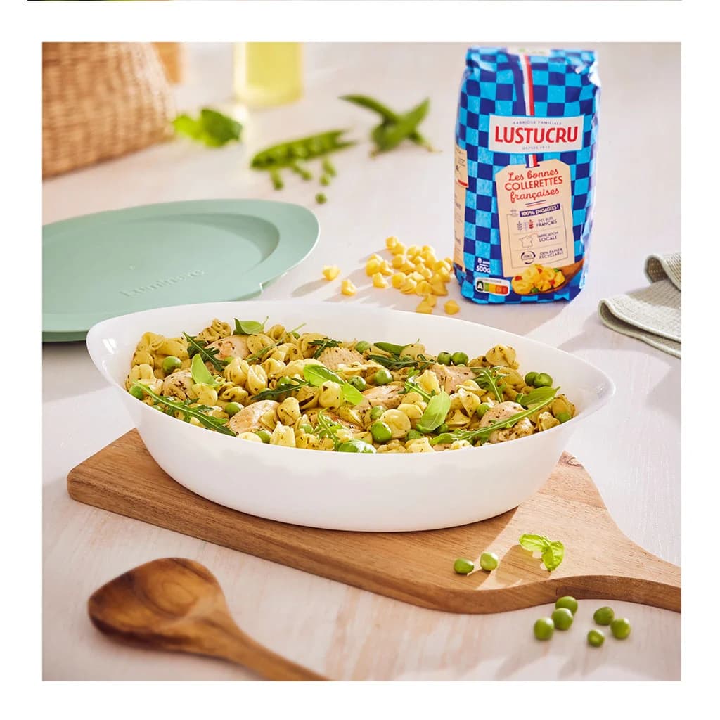 Fuente De Vidrio Asadera Oval Cuisine Luminarc 1950 Ml — miniatura 2