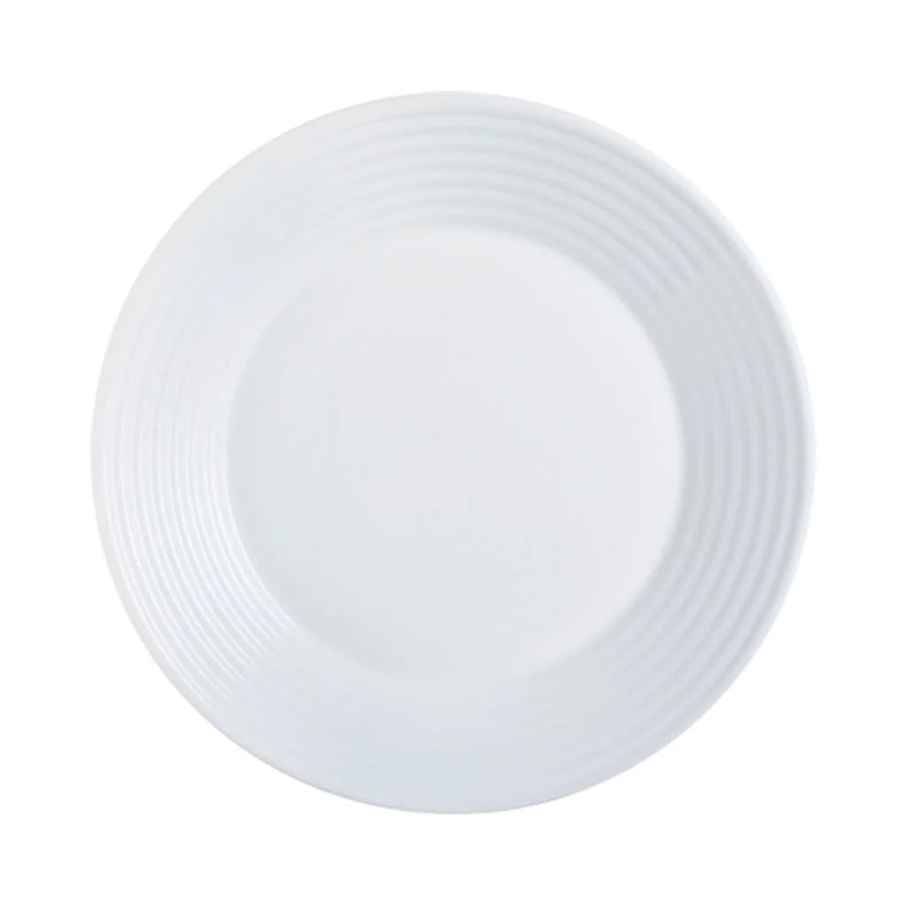 Plato Hondo Vidrio Blanco Luminarc Harena 23.5 Cm X6 Unid — miniatura 3