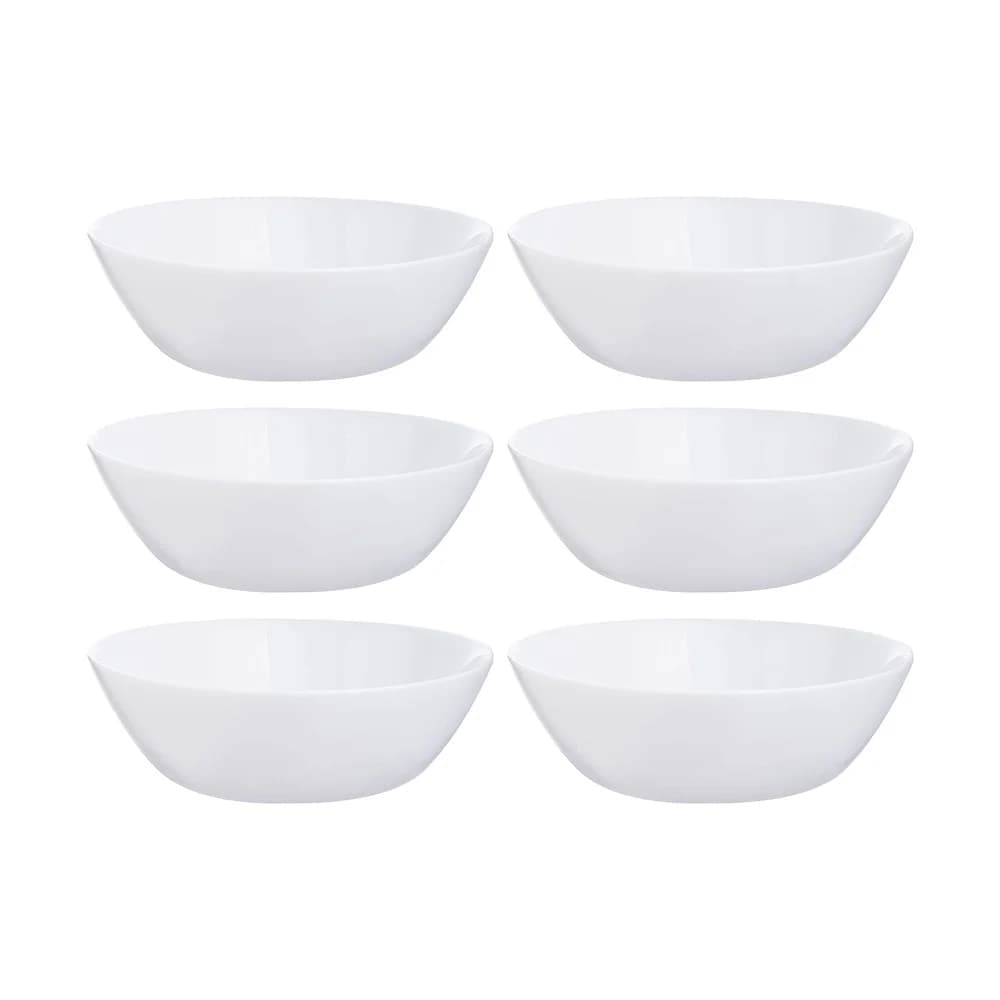 Bowl De Vidrio Blanco Luminarc Zelie 16 Cm X 5 Cm X6 Unid — imagen 1 de 3