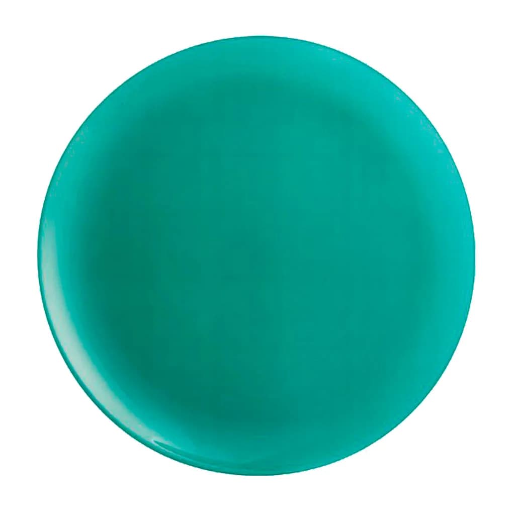 Plato Llano Vidrio 26 Cm Luminarc Verde Menta X6 Unid Arty — miniatura 2