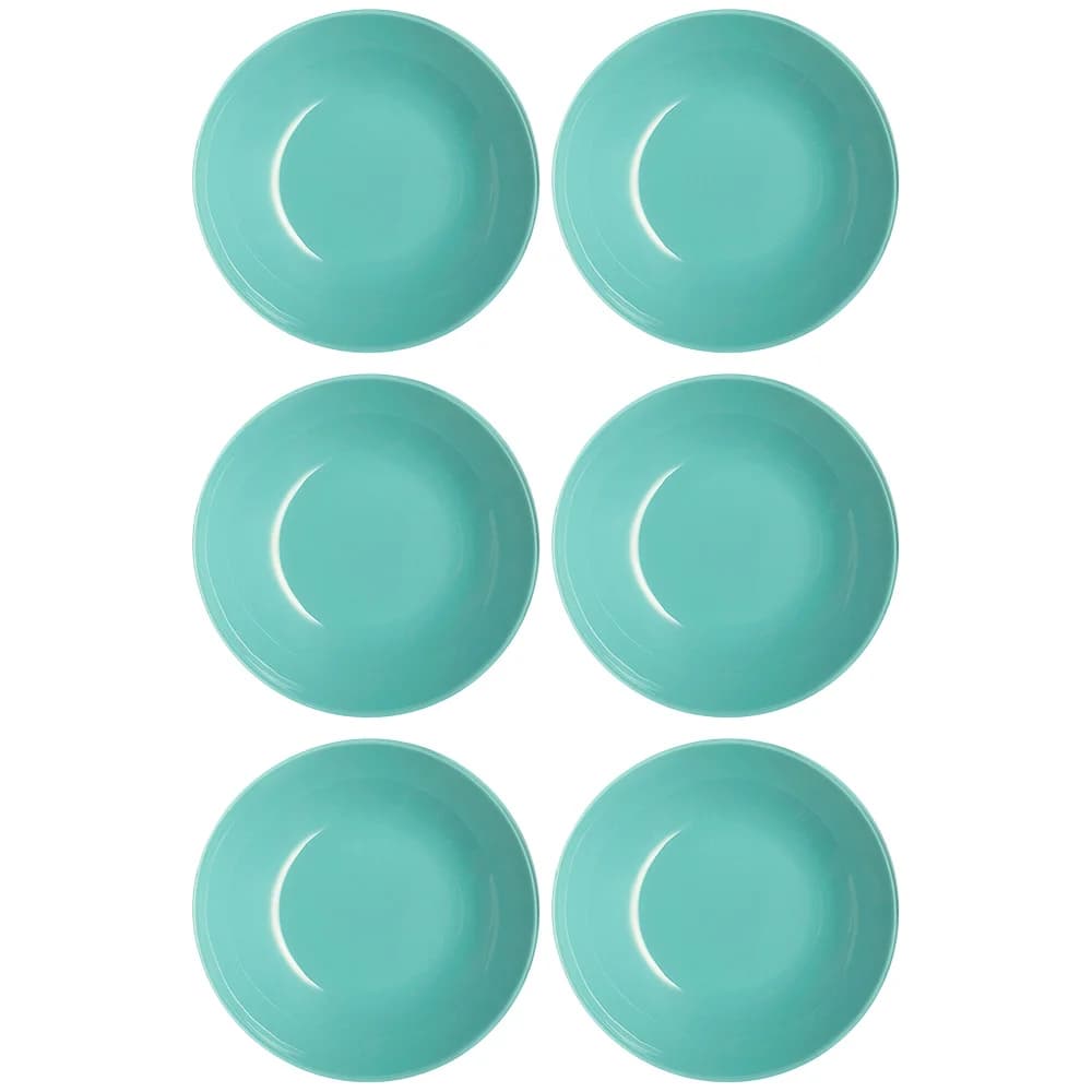 Plato Hondo Vidrio 20 Cm Luminarc X6 Unid Arty Templado — imagen 1 de 3