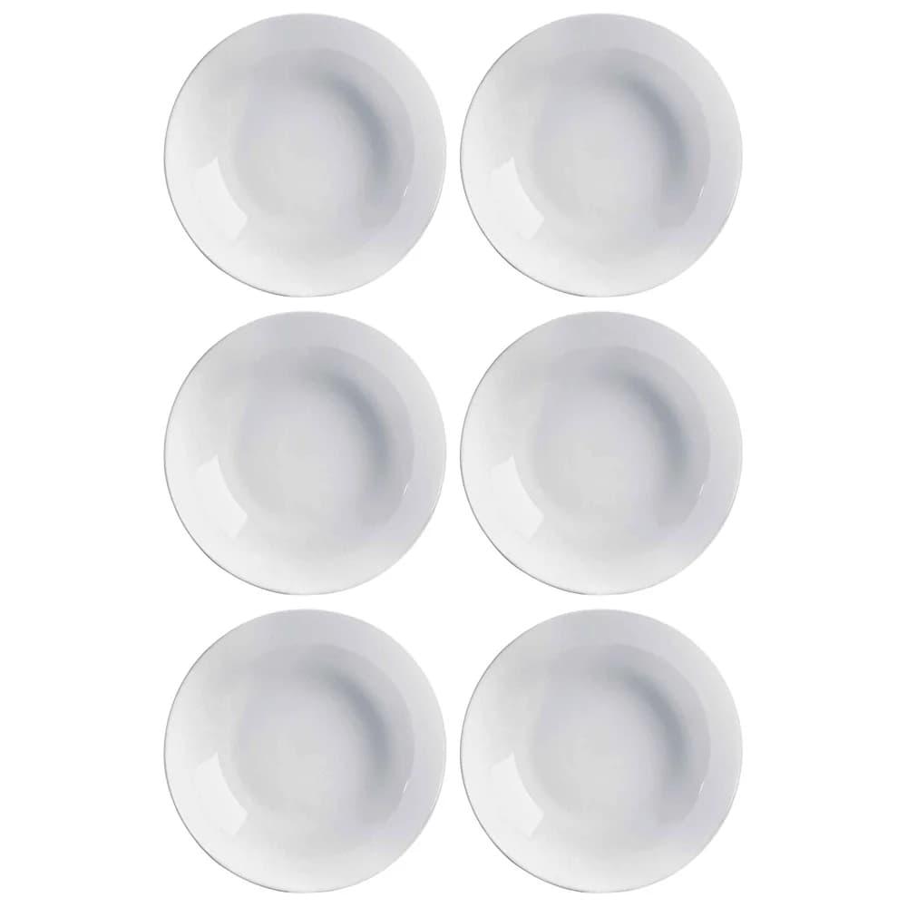 Plato Hondo Vidrio 20 Cm Luminarc Granit Diwali X6 Unid — imagen 1 de 4