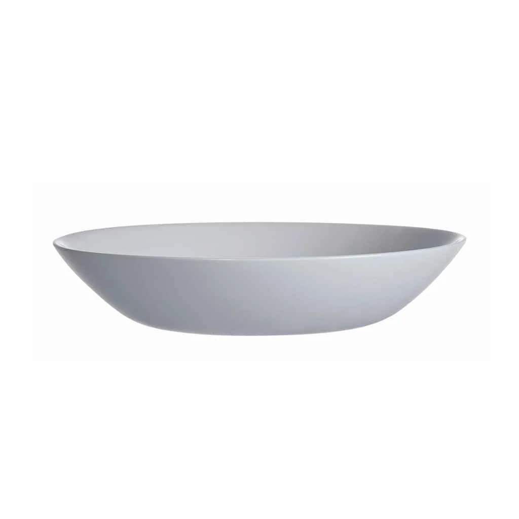 Plato Hondo Vidrio 20 Cm Luminarc Granit Diwali X6 Unid — miniatura 3