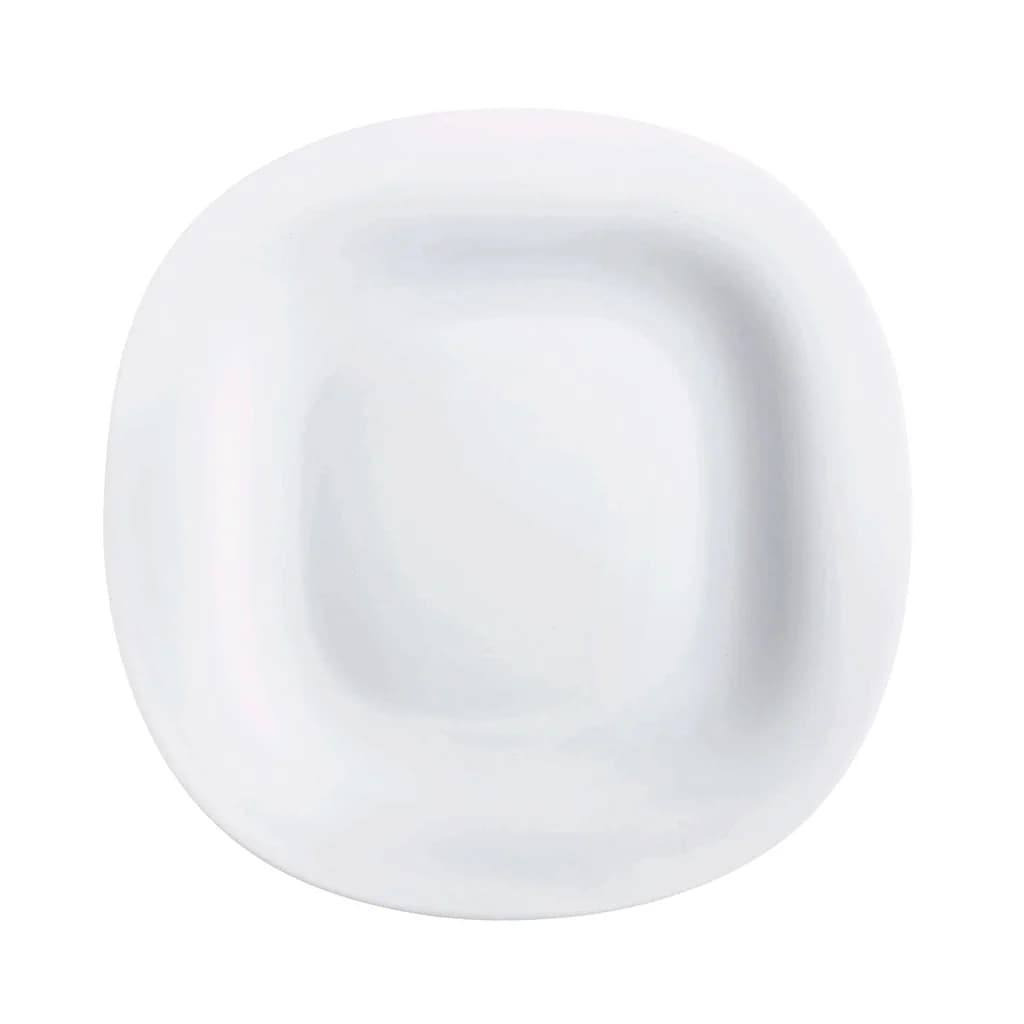 Plato Llano Vidrio Blanco Luminarc 27 Cm Carine X6 Unid — miniatura 2