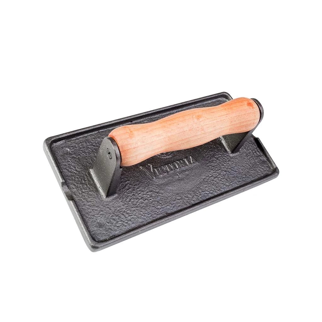 Prensa De Hierro Esmaltado Para Carnes Victoria 21 Cm — miniatura 2