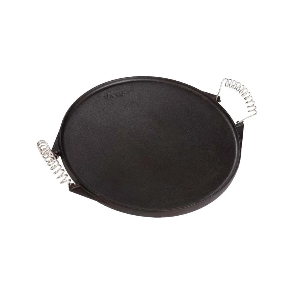 Plancha De Hierro Esmaltado Reversible 32 Cm Victoria Asas — miniatura 2