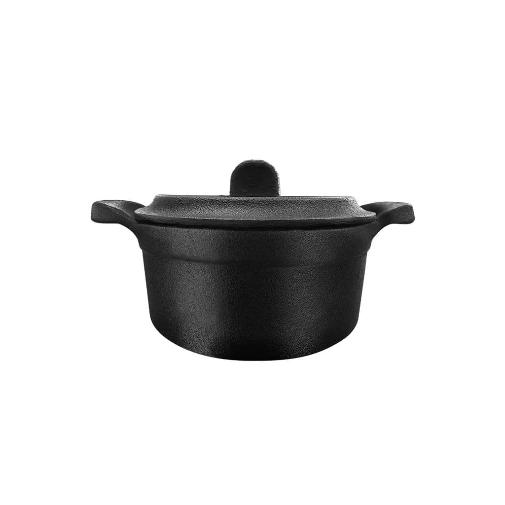 Olla De Hierro Esmaltado Mini 10 Cm Victoria Con Asas — miniatura 3