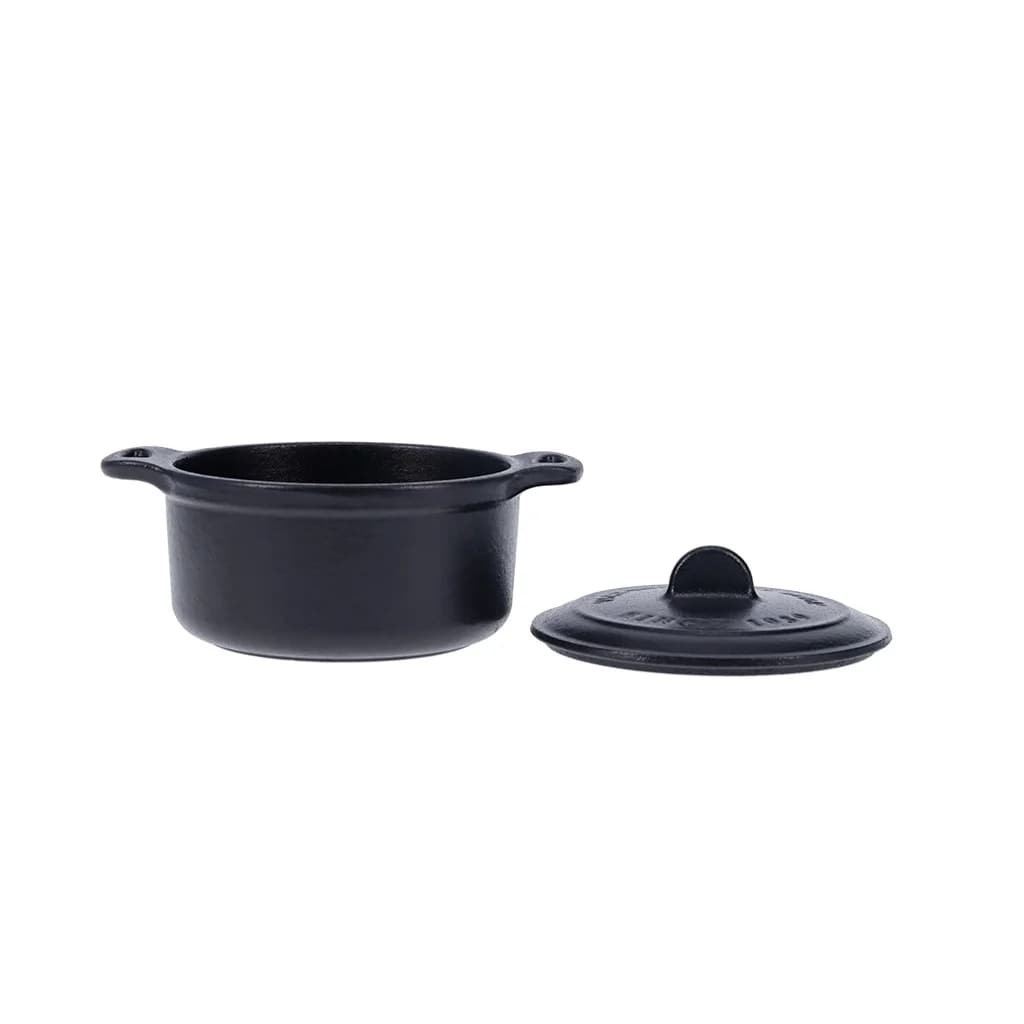 Olla De Hierro Esmaltado Mini 10 Cm Victoria Con Asas — miniatura 4