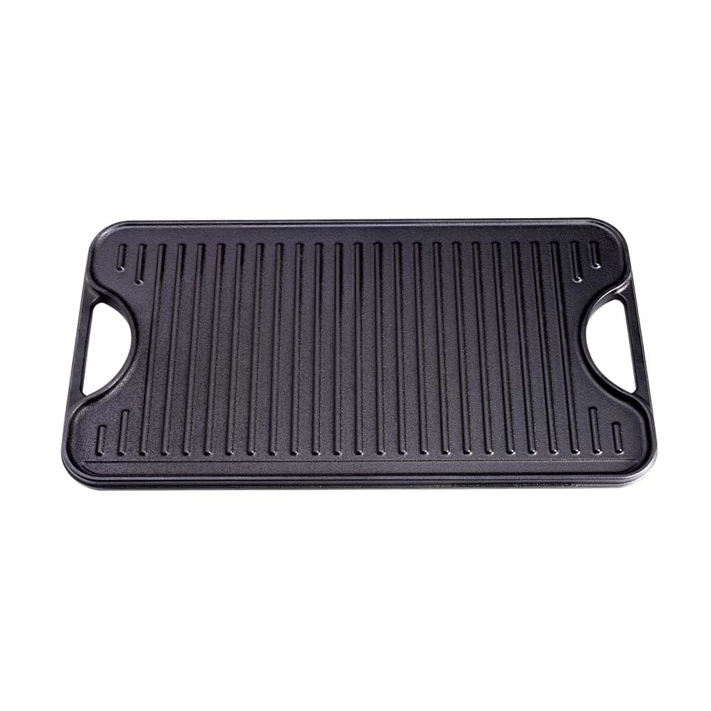 Plancha De Hierro Esmaltado Victoria Reversible 47x25cm — miniatura 2