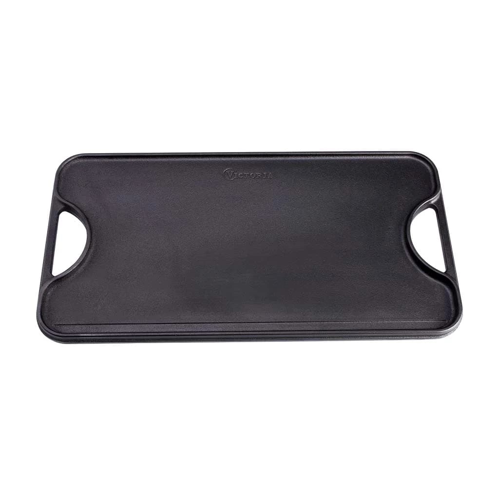 Plancha De Hierro Esmaltado Victoria Reversible 47x25cm — miniatura 3