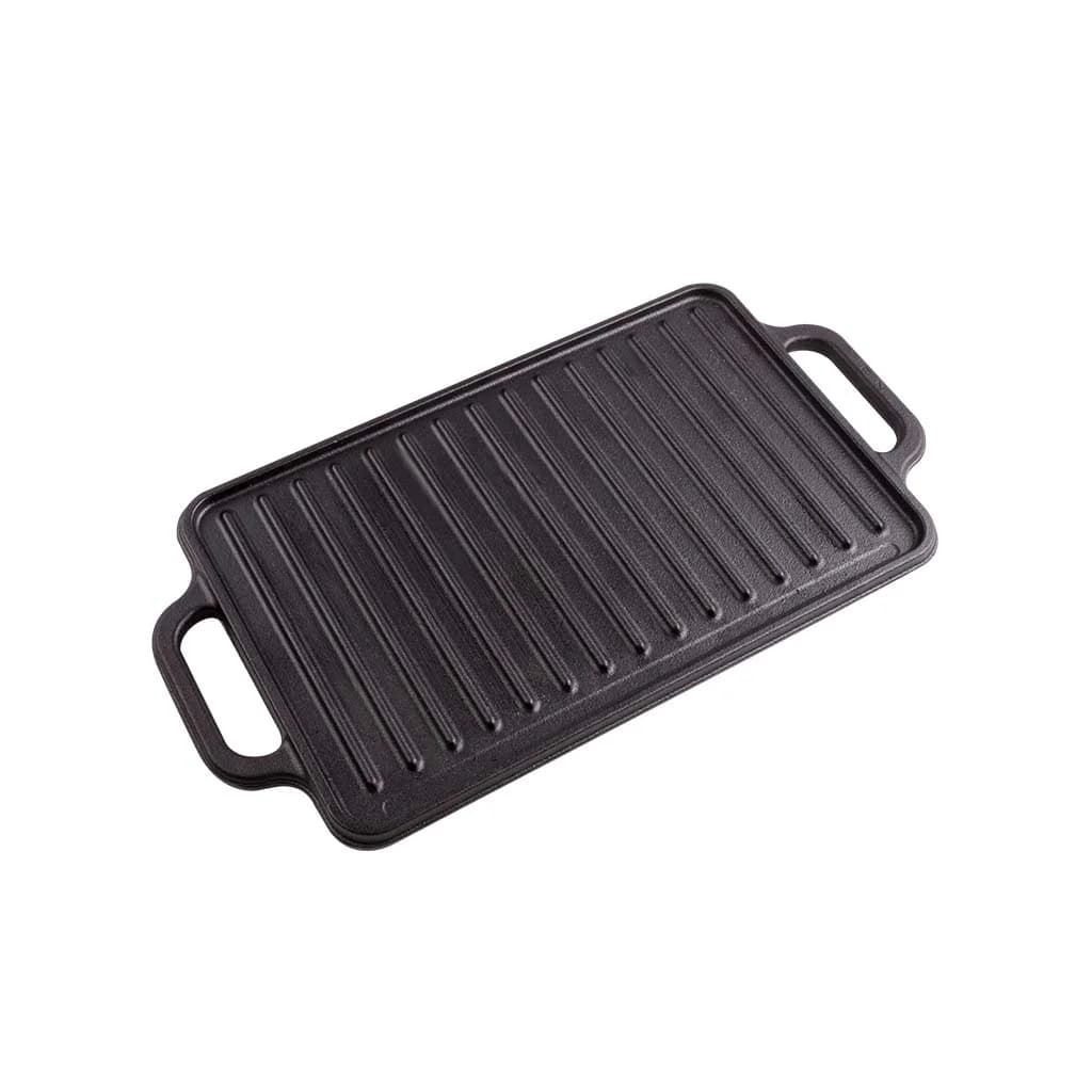 Plancha De Hierro Esmaltado Victoria Reversible 21 X 33 Cm — miniatura 2