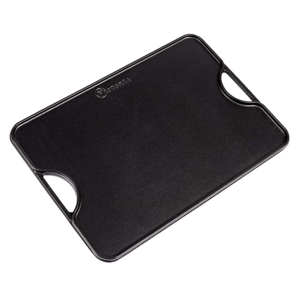 Plancha De Hierro Curado Rectangular Victoria 50 X 35 Cm — miniatura 3