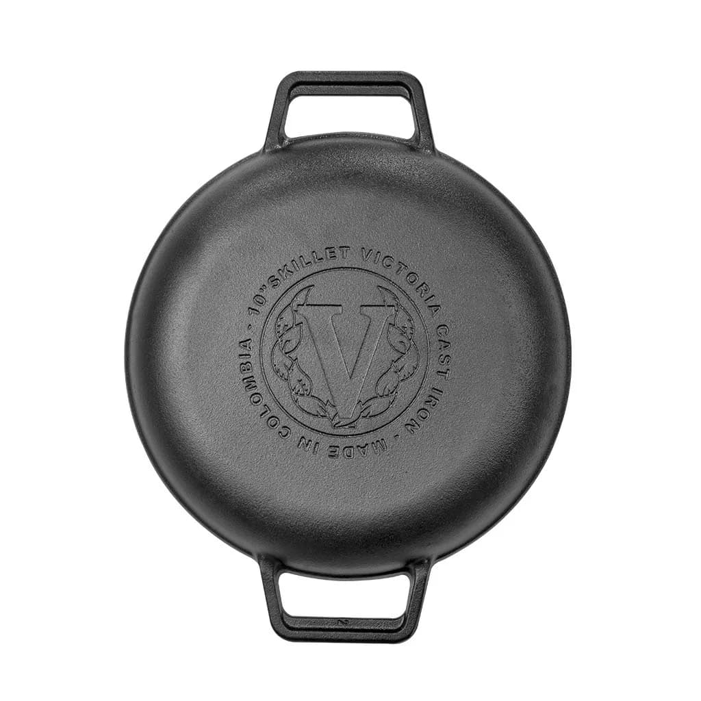Sarten Hierro Esmaltado 25cm Victoria Color Negro — miniatura 3