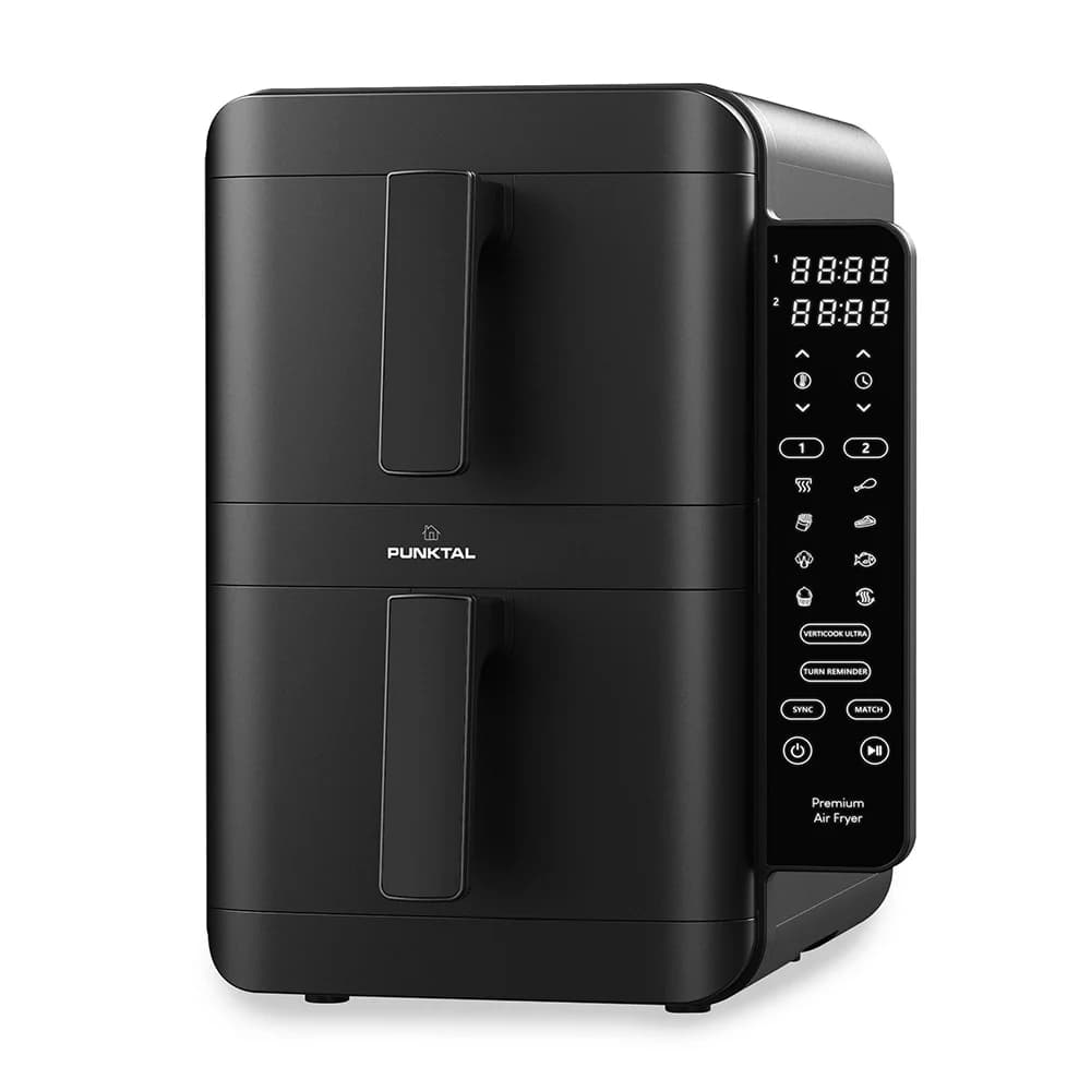 Freidora Sin Aceite Punktal Digital Doble Vertical PK-390 FD — miniatura 2