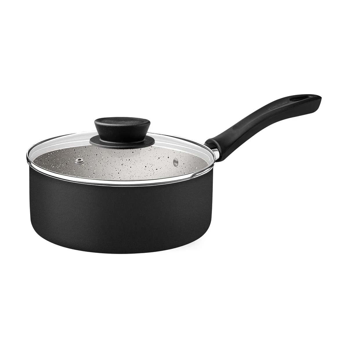 Juego De Ollas Tramontina Bateria Linz 7 Piezas Antiadherente - NEGRO — miniatura 4