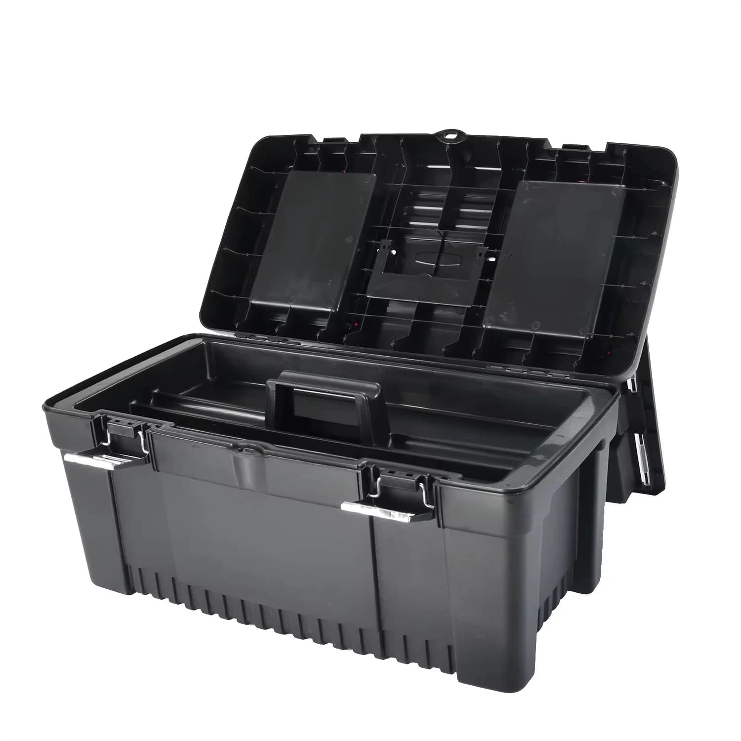 Caja De Herramientas Wiseup 41 Cm Bandeja Y Cierres Acero — miniatura 3
