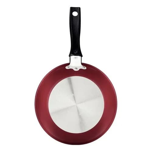 Sartén Tramontina Turin Teflon Antiadherente 26 Cm Rojo — miniatura 3
