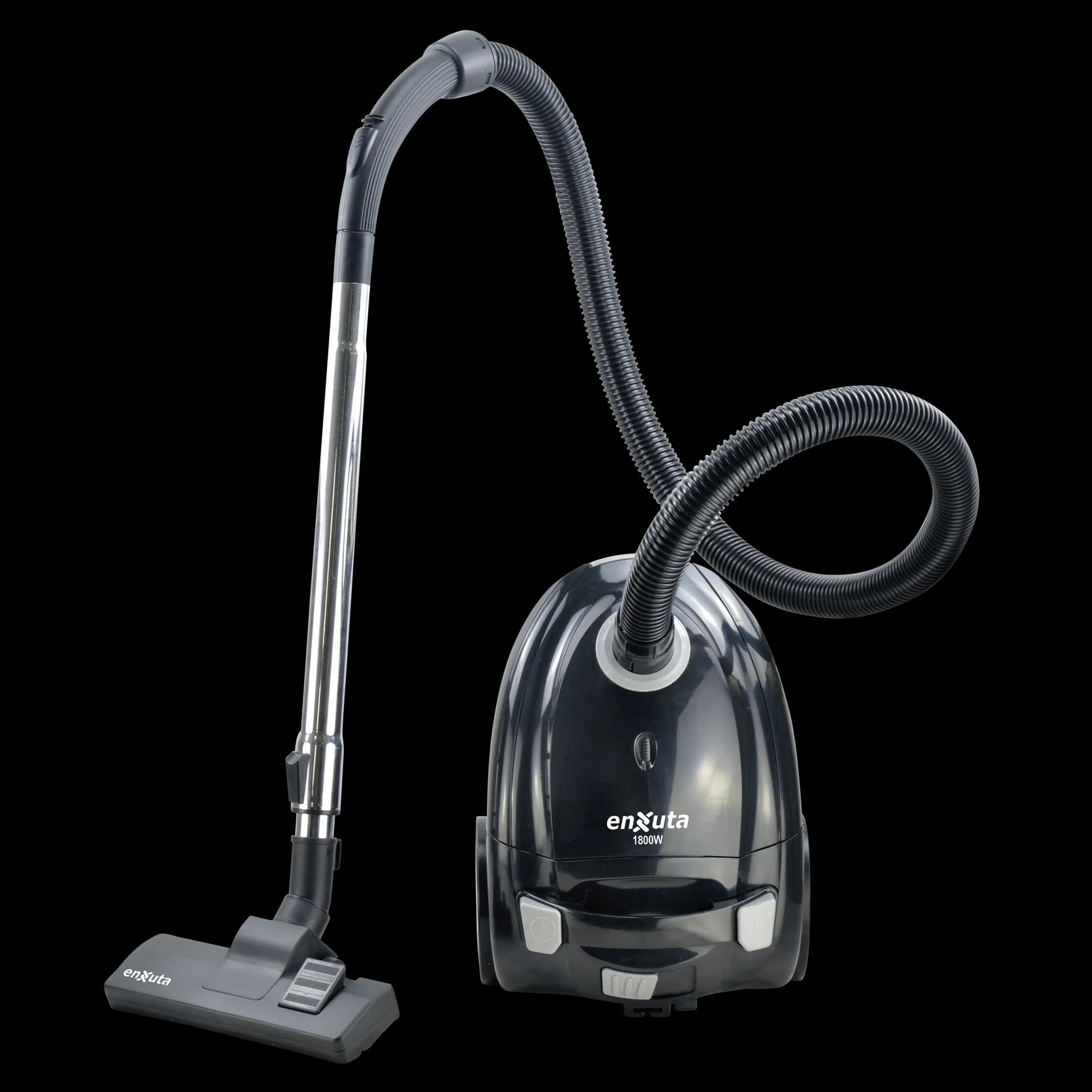 Aspiradora con bolsa de tela 1.800 watts Color Negro — miniatura 2
