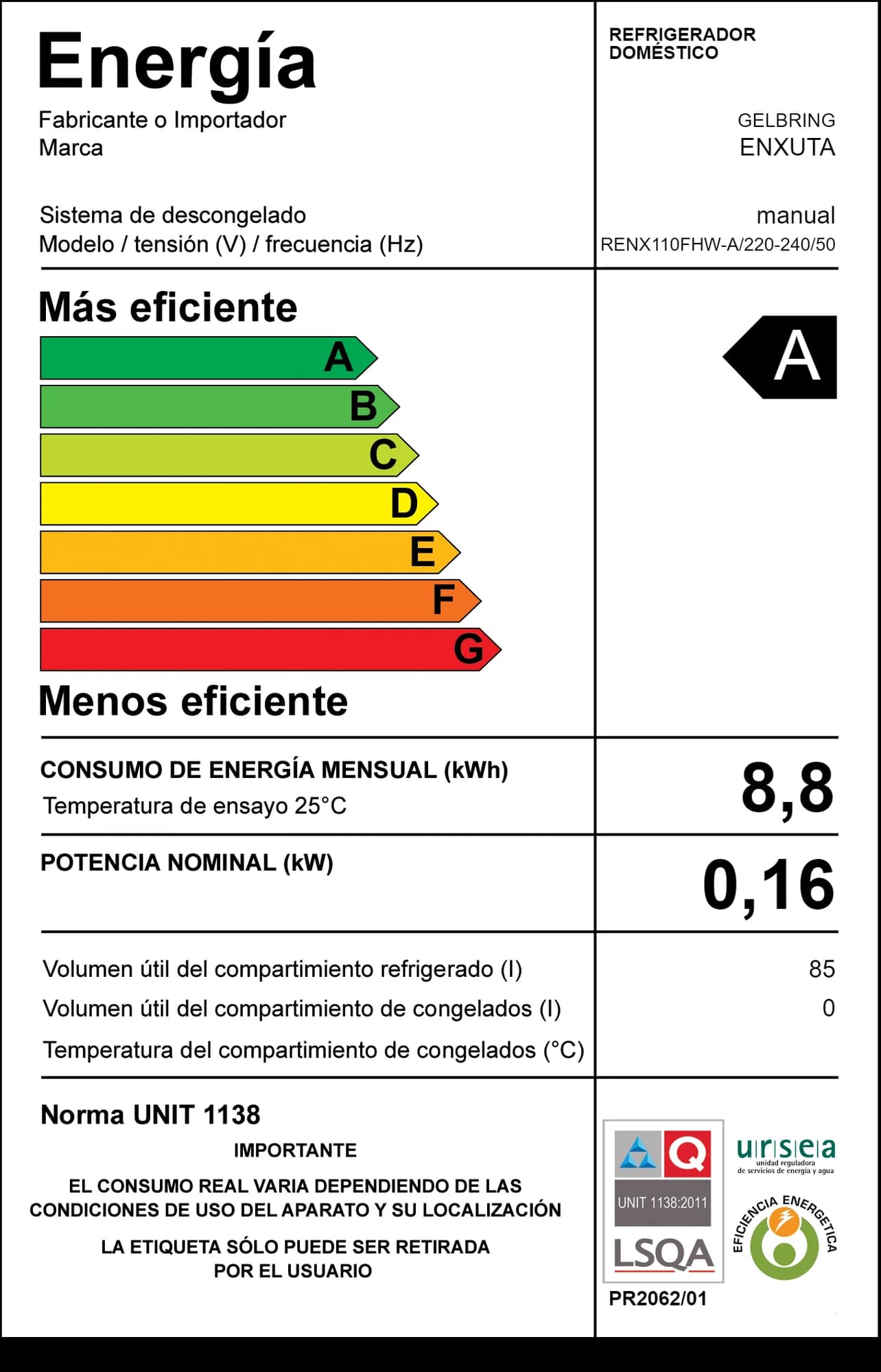 Frigobar Frío Húmedo — miniatura 2
