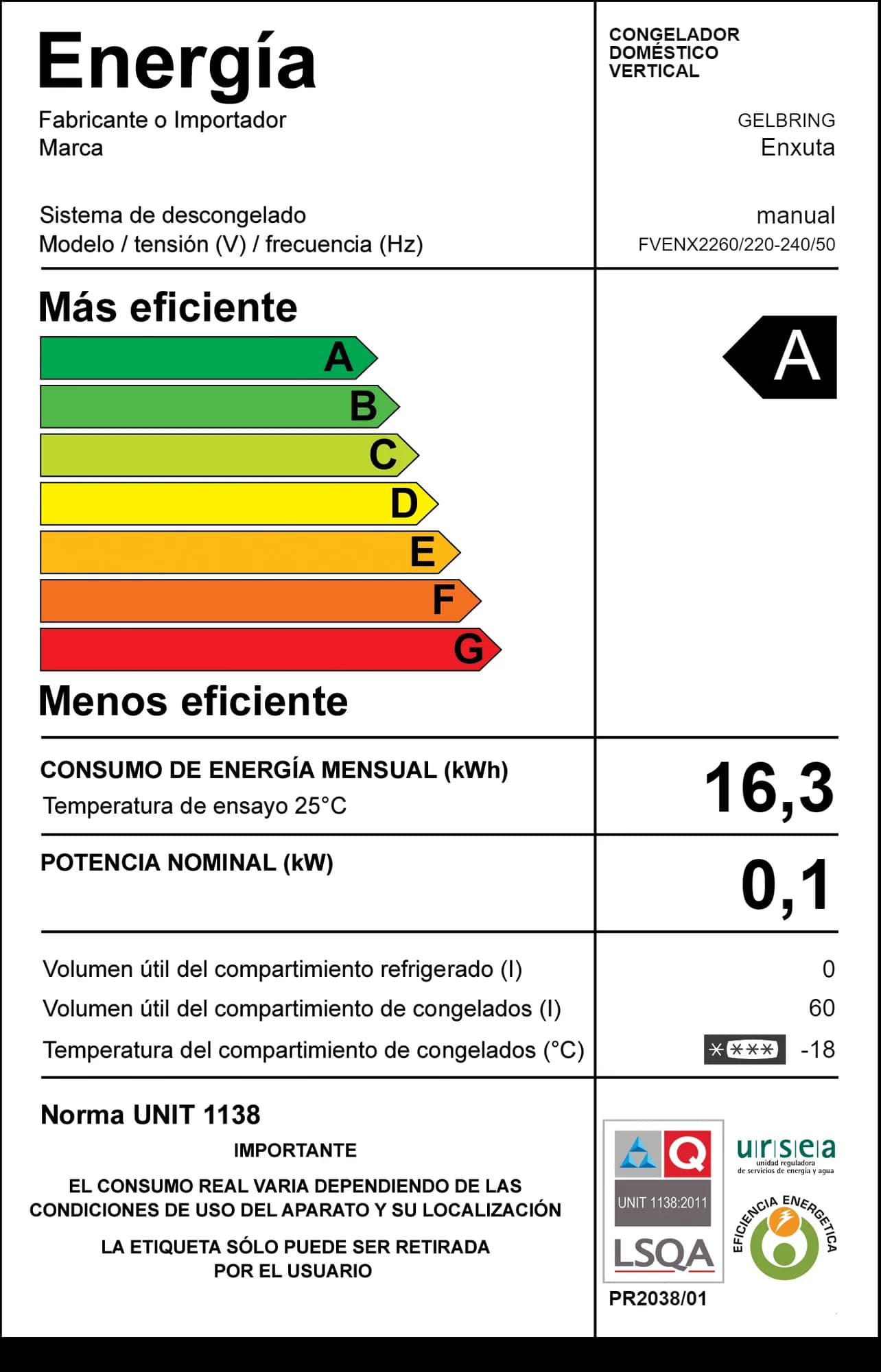 Freezer vertical — miniatura 4