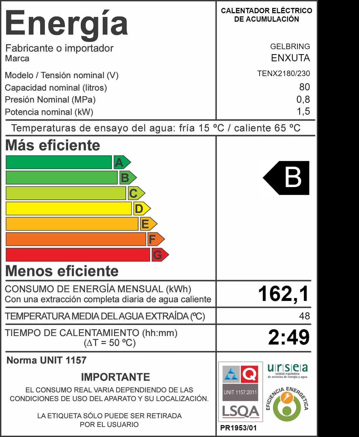 Termotanque de acero — miniatura 2