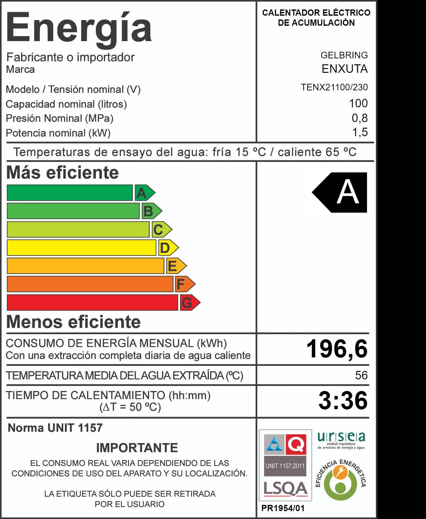 Termotanque de acero — miniatura 2
