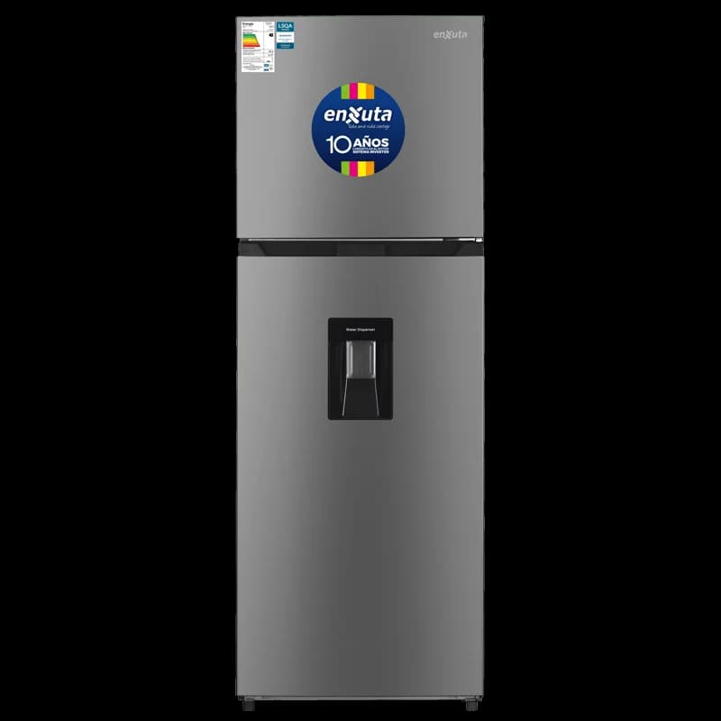 Refrigerador Frío Seco Inverter 245 Litros Inox con Dispensador — imagen 1 de 4