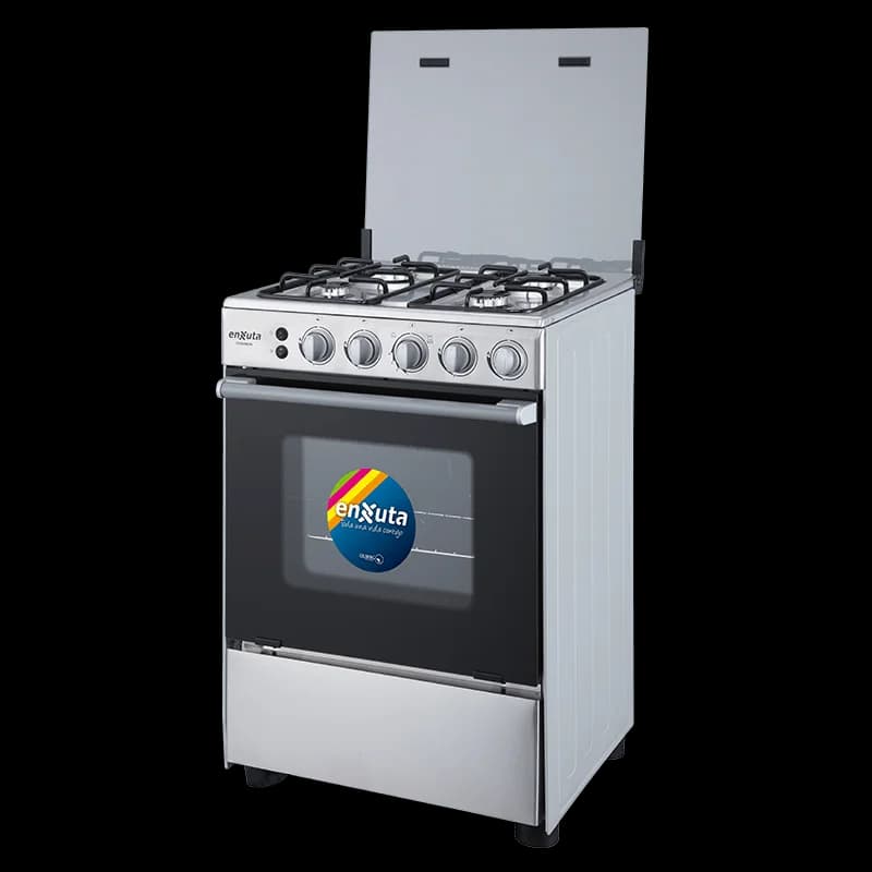 Cocina Supergas 4 Hornallas Inox con Termocupla y Grill 60x60 — miniatura 2